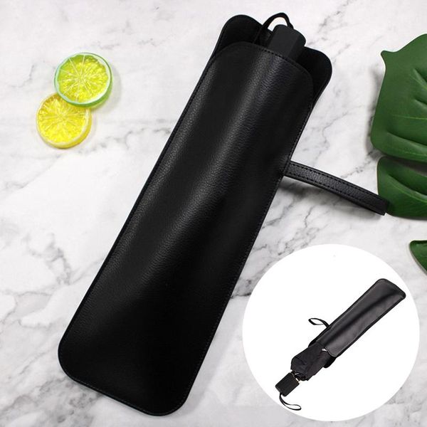 storage bags pu leather umbrella cases with lanyard black portable waterproof covers simple water-absorbing pocket
storage bags pu leather umbrella cases with lanyard black portable waterproof covers simple water-absorbing pocket