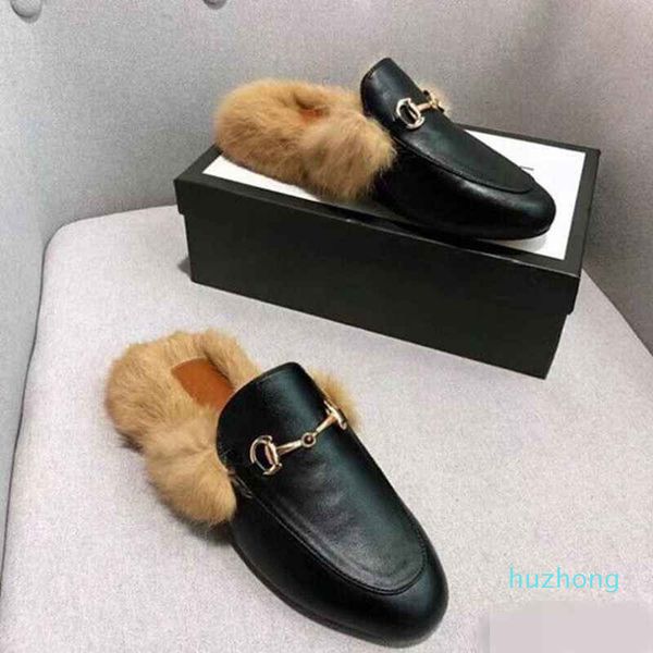 fashion designer women fur slippers loafers genuine leather mules princetown women white black metal chain casual flat shoes slippers 35-41
fashion designer women fur slippers loafers genuine leather mules princetown women white black metal chain casual flat shoes slippers 35-41