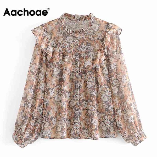 aachoae elegant floral print blouse women ruffles boho chiffon shirt female transparent long sleeve ladies autumn summer 210413, White
aachoae elegant floral print blouse women ruffles boho chiffon shirt female transparent long sleeve ladies autumn summer 210413, White