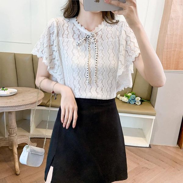 women's blouses & shirts summer 2021 ladies chiffon shirt french lace white female design sense niche blouse tide
women's blouses & shirts summer 2021 ladies chiffon shirt french lace white female design sense niche blouse tide