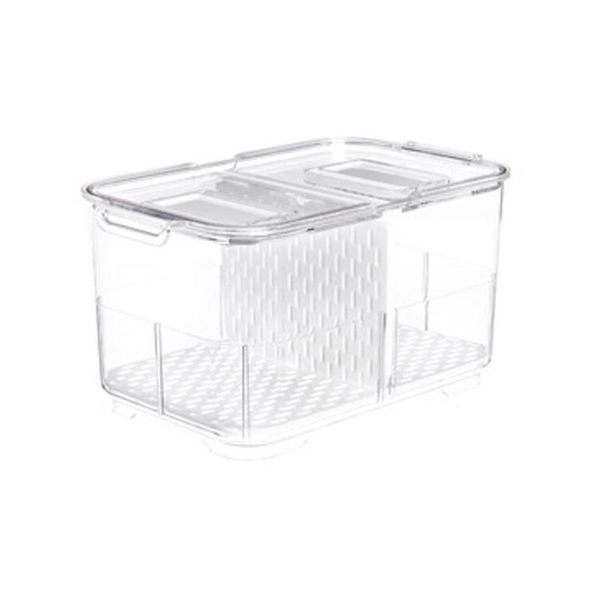 storage bottles & jars drain box portable fruit vegetable with lid fridge organizer home refrigerator containers multifunction double sealed
storage bottles & jars drain box portable fruit vegetable with lid fridge organizer home refrigerator containers multifunction double sealed