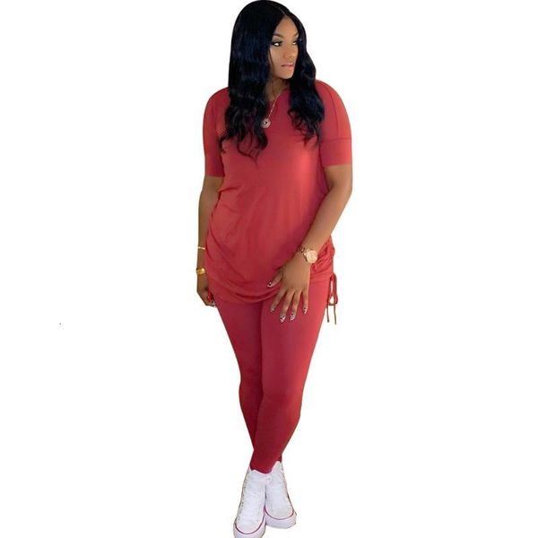 women sport tie up stacked side tee pencil jogger pants suit two piece tracksuit matching set outfits streetwear, Gray
women sport tie up stacked side tee pencil jogger pants suit two piece tracksuit matching set outfits streetwear, Gray