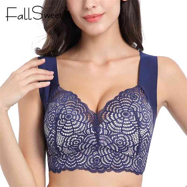 fallsweet wire lace bras for women plus size vest lingerie thin cup brassiere eveyday wear 210728, Red;black
fallsweet wire lace bras for women plus size vest lingerie thin cup brassiere eveyday wear 210728, Red;black