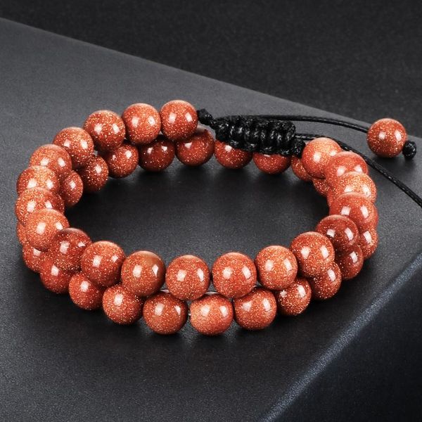 beaded, strands men goldstone beaded bracelets natral blue green sandstone stretch charm crystal bangles women lucky wristband jewelry, Black
beaded, strands men goldstone beaded bracelets natral blue green sandstone stretch charm crystal bangles women lucky wristband jewelry, Black