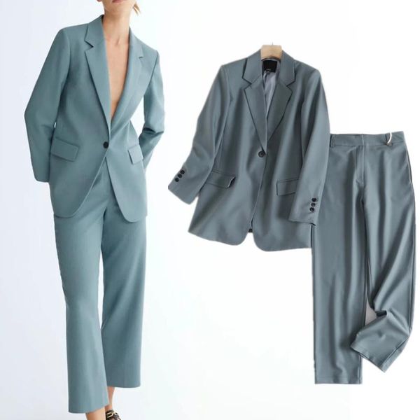 women's two piece pants withered england style fashion simple office lady causal blazer women high waist solid suits straight pieces se, White
women's two piece pants withered england style fashion simple office lady causal blazer women high waist solid suits straight pieces se, White