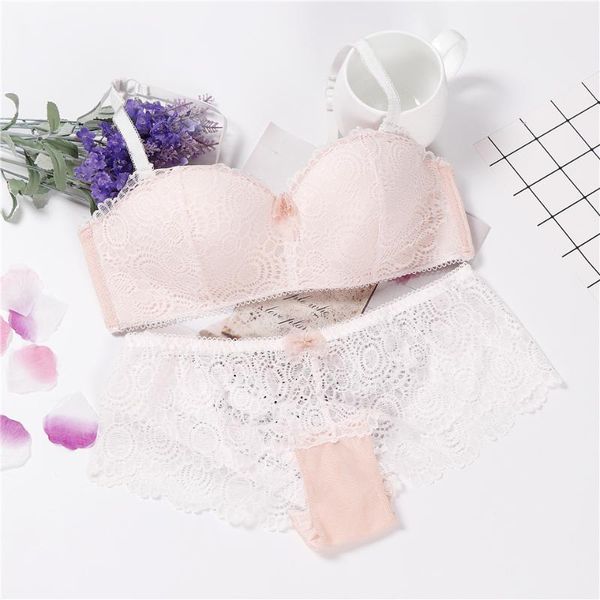 bras sets lingerie pink half cup wireless intimo donna completino push up lace set encaje ropa interior, Red;black
bras sets lingerie pink half cup wireless intimo donna completino push up lace set encaje ropa interior, Red;black
