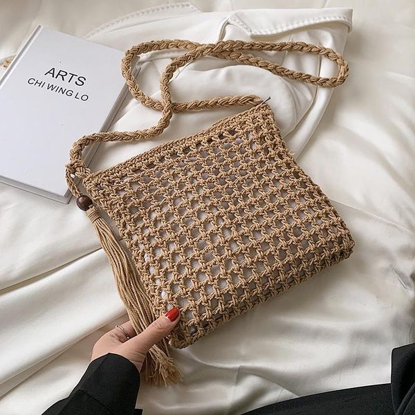 evening bags retro hollow woven woolen crossbody bag for women 2021 summer fashion tassel beach shoulder handbags and purses
evening bags retro hollow woven woolen crossbody bag for women 2021 summer fashion tassel beach shoulder handbags and purses