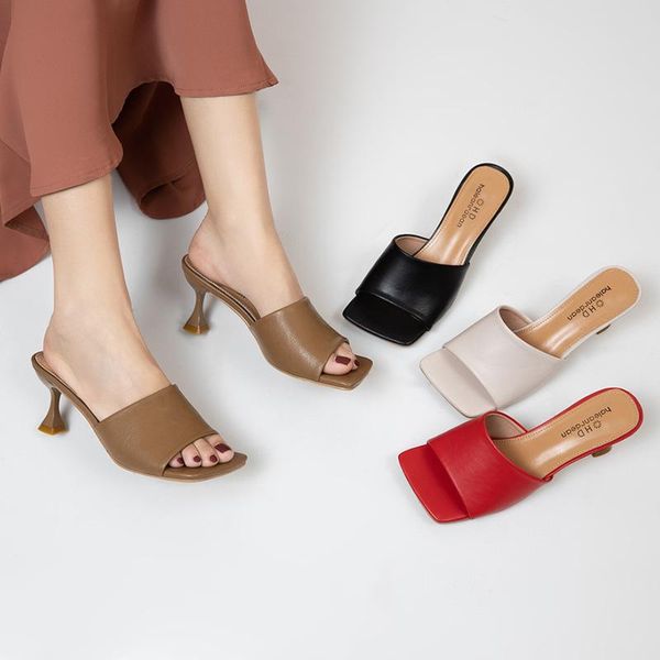 slippers shoes women summer heeled mules slides square toe pantofle low fashion high 2021 luxury fabric pu rome rubber basic sca, Black
slippers shoes women summer heeled mules slides square toe pantofle low fashion high 2021 luxury fabric pu rome rubber basic sca, Black