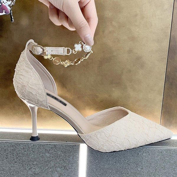 dress shoes wedding high heels with pearl deco female party 2021 women pointed toe 7cm heel four leaf clover lady, Black
dress shoes wedding high heels with pearl deco female party 2021 women pointed toe 7cm heel four leaf clover lady, Black