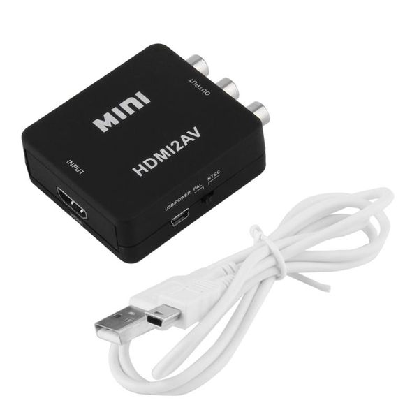 audio cables & connectors 1 sets black mini 1080p to rca video av cvbs adapter converter for hdtv
audio cables & connectors 1 sets black mini 1080p to rca video av cvbs adapter converter for hdtv