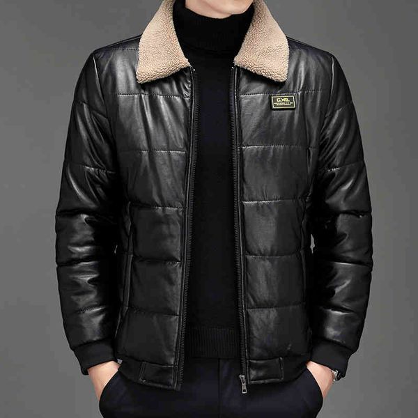 winter men's leisure large cotton cloth plush thickened warm coat wool collar dad middle-aged et men, Black
winter men's leisure large cotton cloth plush thickened warm coat wool collar dad middle-aged et men, Black