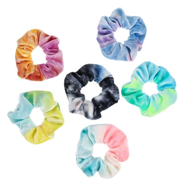 6pcs soft plush velvet hair scrunchie loop holder stretchy band tie dye women rainbow accessories elastic hairbands
6pcs soft plush velvet hair scrunchie loop holder stretchy band tie dye women rainbow accessories elastic hairbands