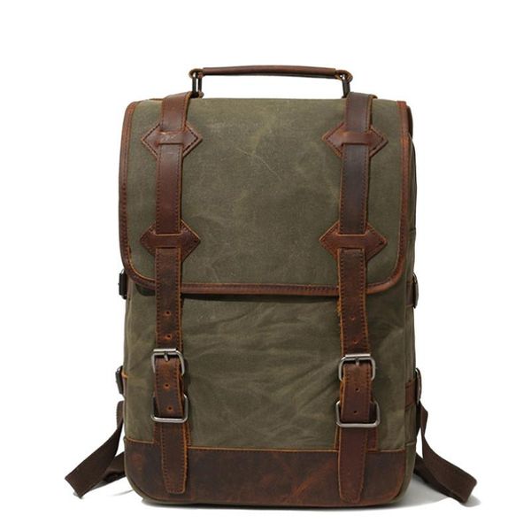 backpack mountaineering bag canvas rucksack travel outdoor waterproof backpacks male men vintage
backpack mountaineering bag canvas rucksack travel outdoor waterproof backpacks male men vintage