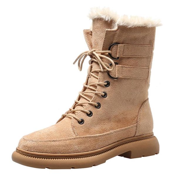 boots women snow short tube thick velvet warmth large cotton shoes lace-up size mid winter of 2021, Black
boots women snow short tube thick velvet warmth large cotton shoes lace-up size mid winter of 2021, Black