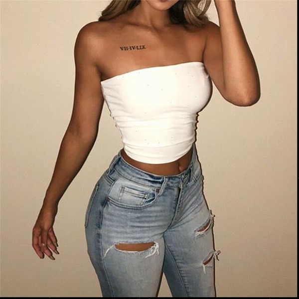 halter sleeveless women tanks crop backless bandage strapless solid color tank summer party club bustier, White
halter sleeveless women tanks crop backless bandage strapless solid color tank summer party club bustier, White