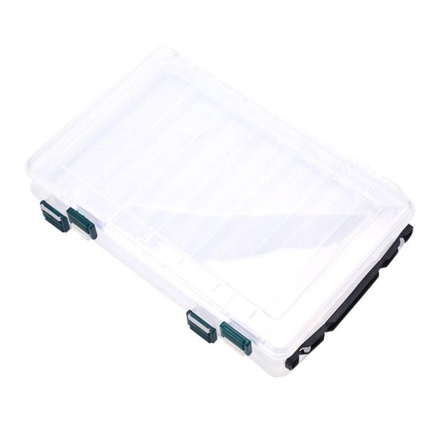 fishing accessories large capacity buckled with handle portable transparent lure box bait storage quick drain protective pvc double layer
fishing accessories large capacity buckled with handle portable transparent lure box bait storage quick drain protective pvc double layer