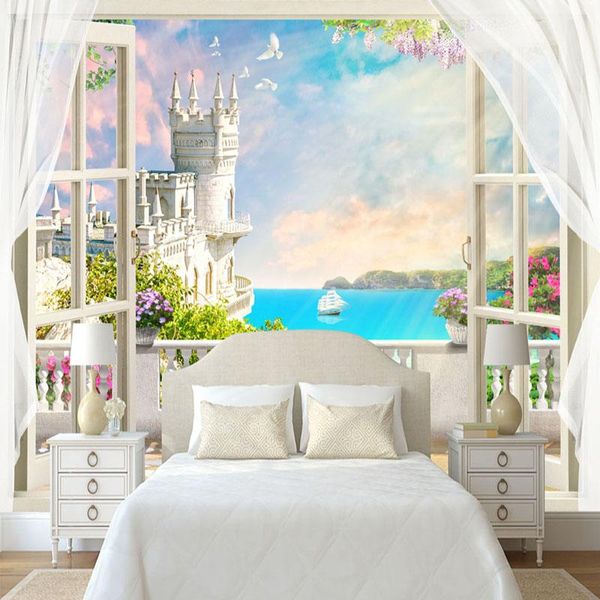 wallpapers custom 3d murals wallpaper european style window balcony sea landscape wall cloth living room bedroom background papers 3 d
wallpapers custom 3d murals wallpaper european style window balcony sea landscape wall cloth living room bedroom background papers 3 d