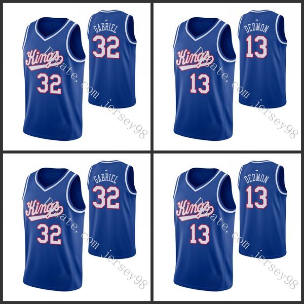 sacramento kings men #13 dewayne dedmon #32 wenyen gabriel retro basketball jersey, Black
sacramento kings men #13 dewayne dedmon #32 wenyen gabriel retro basketball jersey, Black