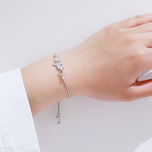 charm bracelets 2021korean version of ins cartoon cat hug ball pendant bracelet female fashion wedding party mother's day gift factory, Golden;silver
charm bracelets 2021korean version of ins cartoon cat hug ball pendant bracelet female fashion wedding party mother's day gift factory, Golden;silver