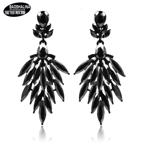 studs earrings fashion temperament luxury water drop exaggerate nightclub big women's full diamond black long 66, Golden;silver
studs earrings fashion temperament luxury water drop exaggerate nightclub big women's full diamond black long 66, Golden;silver