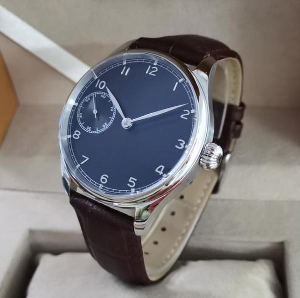 wristwatches geervo no logo contracted style 40mm stainless steel watch mechanical hand wind men's black dial st3600 movement, Slivery;brown
wristwatches geervo no logo contracted style 40mm stainless steel watch mechanical hand wind men's black dial st3600 movement, Slivery;brown