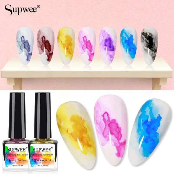 nail gel supwee 7ml blooming watercolor ink polish blossom effect soke off transparent color smoke flower nails for design, Red;pink
nail gel supwee 7ml blooming watercolor ink polish blossom effect soke off transparent color smoke flower nails for design, Red;pink