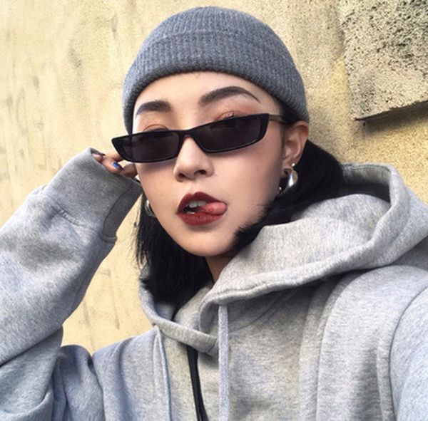 sunglasses women vintage rectangle brand designer small frame sun glasses retro black eyewear for driver goggles, White;black
sunglasses women vintage rectangle brand designer small frame sun glasses retro black eyewear for driver goggles, White;black