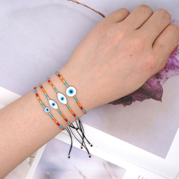 beaded, strands go2boho turkish evil eye bracelet miyuki women jewelry pulseras mujer moda 2021 bohemian adjustable rope bring lucky, Black
beaded, strands go2boho turkish evil eye bracelet miyuki women jewelry pulseras mujer moda 2021 bohemian adjustable rope bring lucky, Black