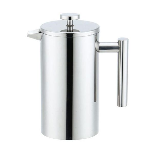 stainless steel double wall filter coffee maker thermal insulation pot tea with mesh roasters
stainless steel double wall filter coffee maker thermal insulation pot tea with mesh roasters