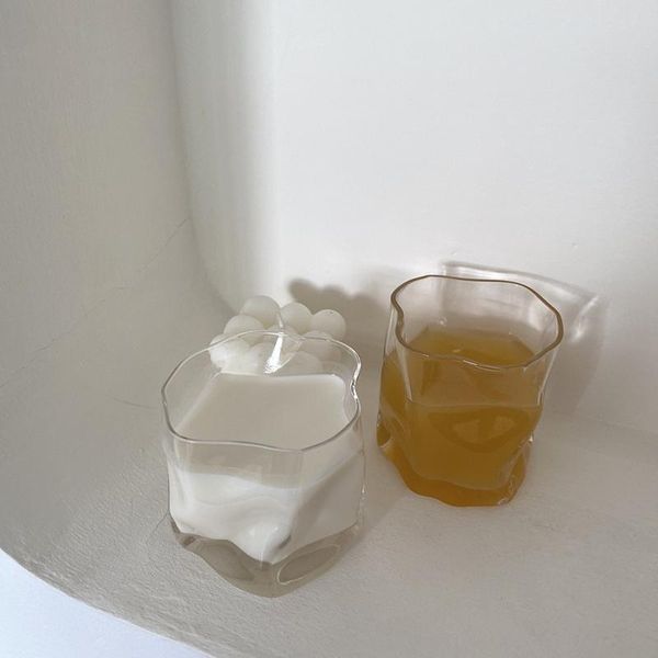 cutelife nordic irregular transparent cute glass coffee cup milk tea double wall s drinkware beer water whiskey wine glasses
cutelife nordic irregular transparent cute glass coffee cup milk tea double wall s drinkware beer water whiskey wine glasses