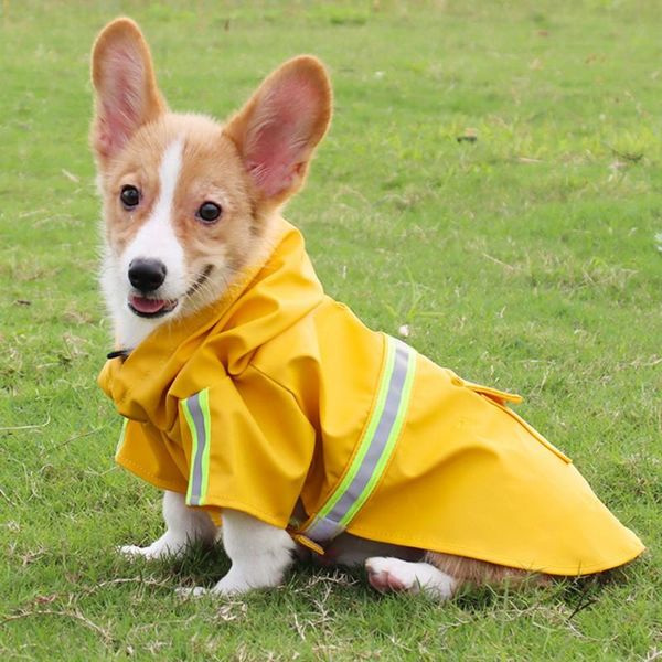 dog apparel raincoat with hat waterproof windproof reflective stripe design breathable comfortable durable outdoor for pet
dog apparel raincoat with hat waterproof windproof reflective stripe design breathable comfortable durable outdoor for pet