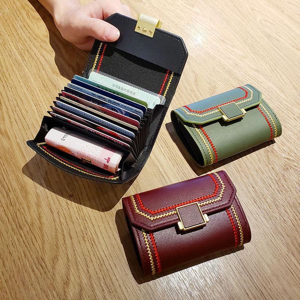 card holders women rfid folded multi slot wallet pu leather clutch coin purse ladies holder girls money clip, Brown;gray
card holders women rfid folded multi slot wallet pu leather clutch coin purse ladies holder girls money clip, Brown;gray