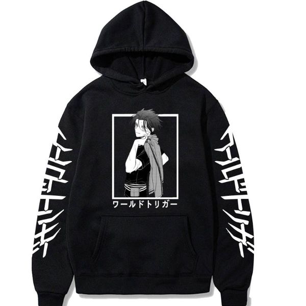 men's hoodies & sweatshirts anime world trigger print men hip hop winter harajuku, Black
men's hoodies & sweatshirts anime world trigger print men hip hop winter harajuku, Black