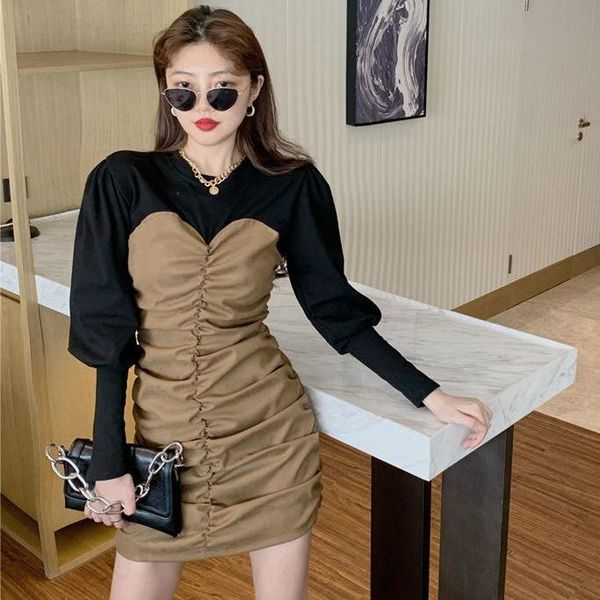 casual dresses women 2021 spring autumn dress vestido de mujer femme robe, Black;gray
casual dresses women 2021 spring autumn dress vestido de mujer femme robe, Black;gray