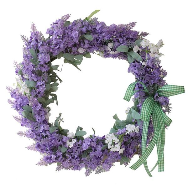 decorative flowers & wreaths lavender wreath handmade floral artificial spring for front door wall wedding party home decor
decorative flowers & wreaths lavender wreath handmade floral artificial spring for front door wall wedding party home decor