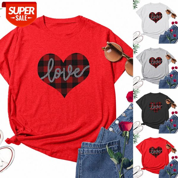 valentine's day plaid love pattern t-shirt couples men and women plus size short-sleeved #5e4s, White
valentine's day plaid love pattern t-shirt couples men and women plus size short-sleeved #5e4s, White