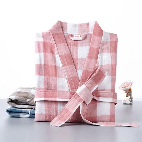 women's sleepwear cotton robes double deck gauze plaid kimono nightgown loose big size arrival home bathrobe dressing gown soft pijamas, Black;red
women's sleepwear cotton robes double deck gauze plaid kimono nightgown loose big size arrival home bathrobe dressing gown soft pijamas, Black;red