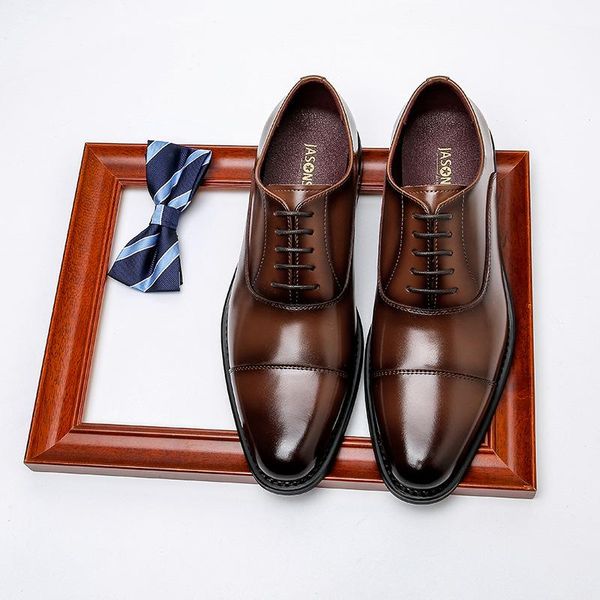spring men's leather shoes business sergeant three-connector gentleman's men dress, Black
spring men's leather shoes business sergeant three-connector gentleman's men dress, Black