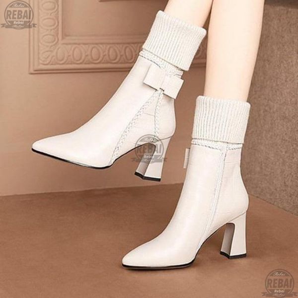 boots 2021 autumn women mid calf white point toe high heels fashion booties women's for ladies winter, Black
boots 2021 autumn women mid calf white point toe high heels fashion booties women's for ladies winter, Black
