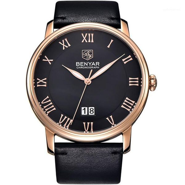 43mm japanese quartz waterproof wrist watches business casual roman numeral design leather band strap wristwatches, Slivery;brown
43mm japanese quartz waterproof wrist watches business casual roman numeral design leather band strap wristwatches, Slivery;brown