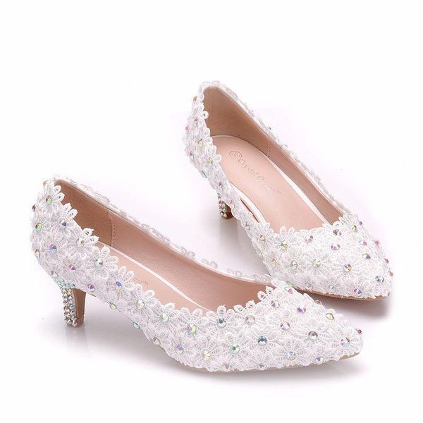 wonen pumps fashion office shoes lace rhinestone pointed toe thin heels 5cm high women's wedding dress, Black
wonen pumps fashion office shoes lace rhinestone pointed toe thin heels 5cm high women's wedding dress, Black