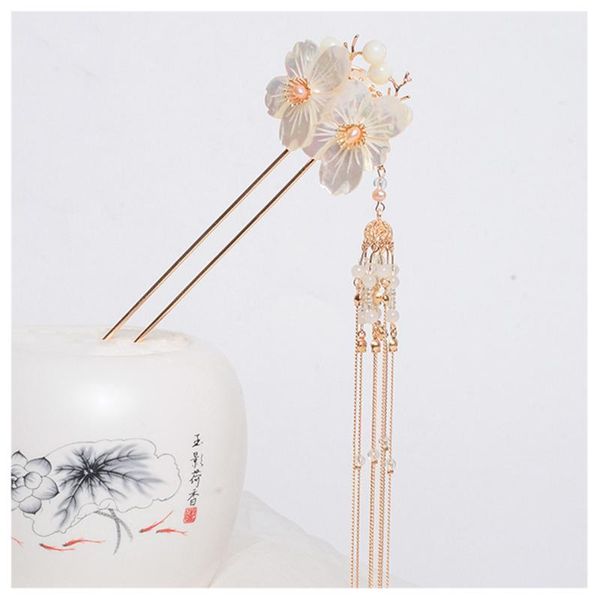 chinese metal style double shell flower tassel hair sticks vintage design women accessories jewelry headwear1
chinese metal style double shell flower tassel hair sticks vintage design women accessories jewelry headwear1