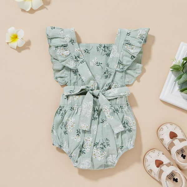rompers baby girl romper floral jumpsuit high waist hollow flower printed summer backless ruffles sleeve side pocket clothes, Blue
rompers baby girl romper floral jumpsuit high waist hollow flower printed summer backless ruffles sleeve side pocket clothes, Blue