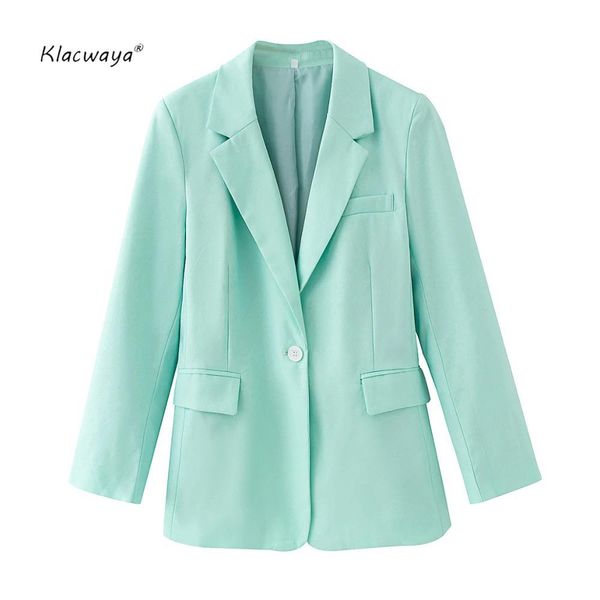 women solid blazers fashion ladies single breasted pockets full sleeve notched suits elegant female office lady 210521, White;black
women solid blazers fashion ladies single breasted pockets full sleeve notched suits elegant female office lady 210521, White;black