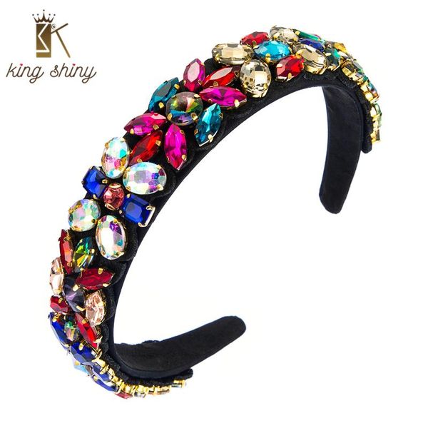 king shiny gorgeous baroque colorful crystal headband elegant hand made geometric rhinestone beaded hairband for woman headwear hair clips &, Golden;silver
king shiny gorgeous baroque colorful crystal headband elegant hand made geometric rhinestone beaded hairband for woman headwear hair clips &, Golden;silver
