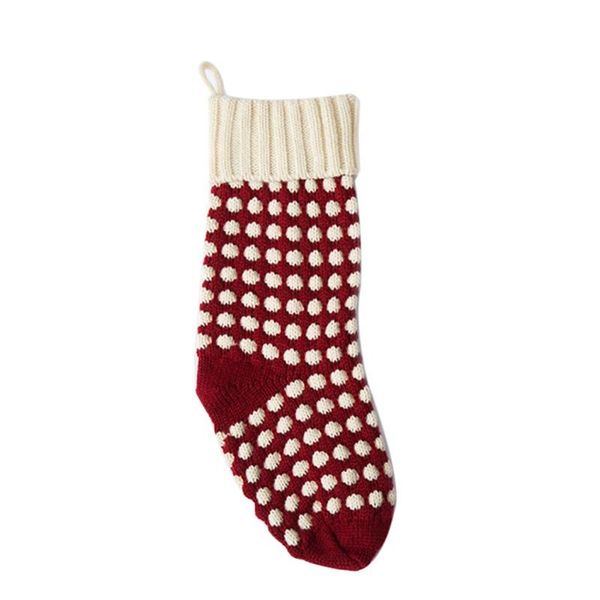 sports socks 1pc christmas dots acrylic knitted hosiery gift holder tree ornament stocking fireplace hanging decor with ring 2, Black
sports socks 1pc christmas dots acrylic knitted hosiery gift holder tree ornament stocking fireplace hanging decor with ring 2, Black