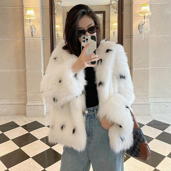 women's fur & faux women winter flurry coat lady casual leopard print jacket female thick warm mid-long plush outerwear k154, Black
women's fur & faux women winter flurry coat lady casual leopard print jacket female thick warm mid-long plush outerwear k154, Black