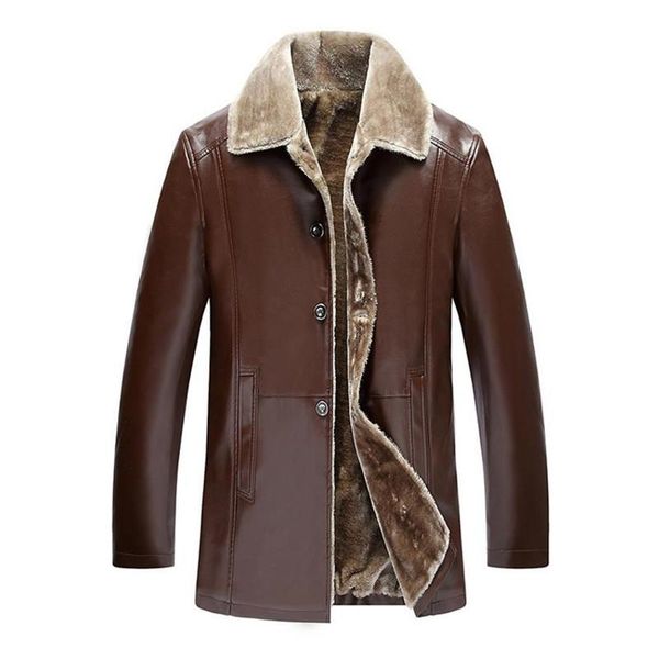 products winter men's leather jackets business casual plus velvet windproof coat overcoat fur & faux, Black
products winter men's leather jackets business casual plus velvet windproof coat overcoat fur & faux, Black