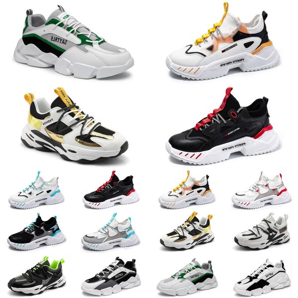 men running shoes athletic black white outdoor breathable mens trainers sports sneakers runners size 39-44, White;red
men running shoes athletic black white outdoor breathable mens trainers sports sneakers runners size 39-44, White;red