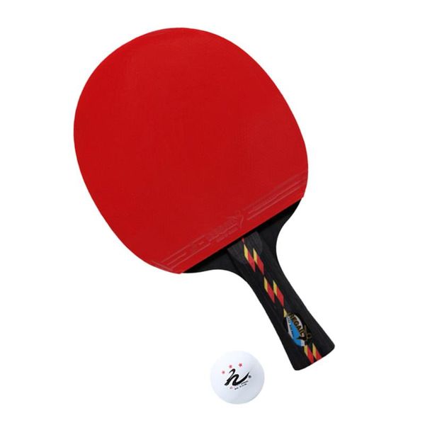 table tennis raquets 1 set racket pong double side rubber faced beginner training (long handle)
table tennis raquets 1 set racket pong double side rubber faced beginner training (long handle)